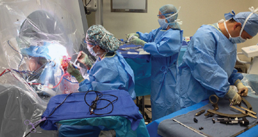 BodyTom® Elite: Framed Stereotactic Bilateral Brain Stimulator Placement