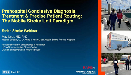 Strike Stroke – Prehospital Conclusive Diagnosis, Treatment & Precise Patient Routing